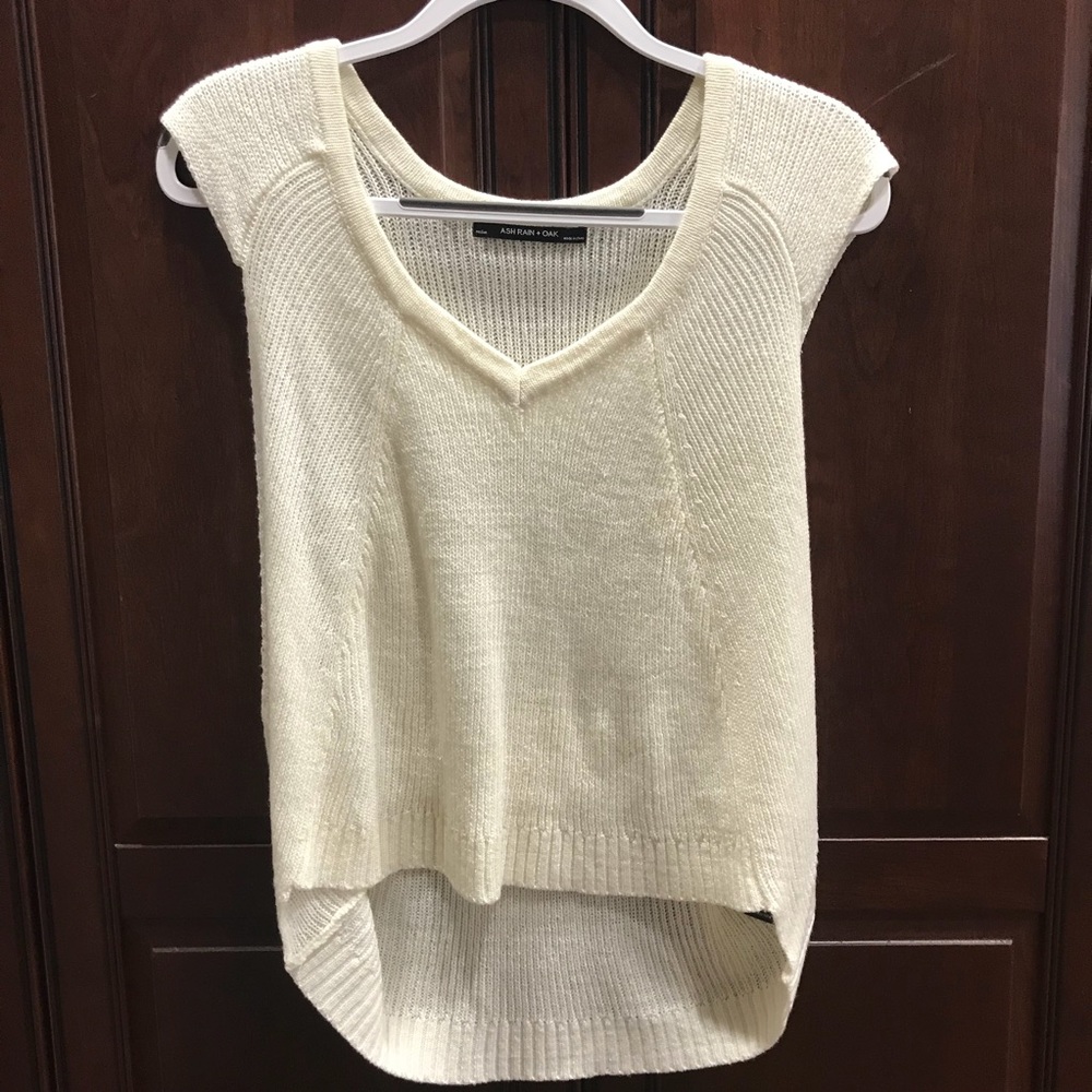 Cute cap sleeve sweater
